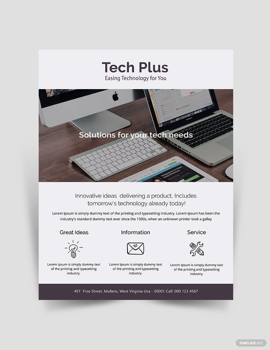 Startup Business Flyer Template