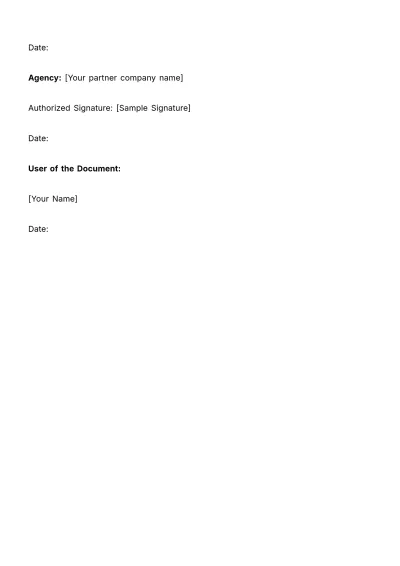 Free Marketing A/B Testing Agreement Template to Edit Online