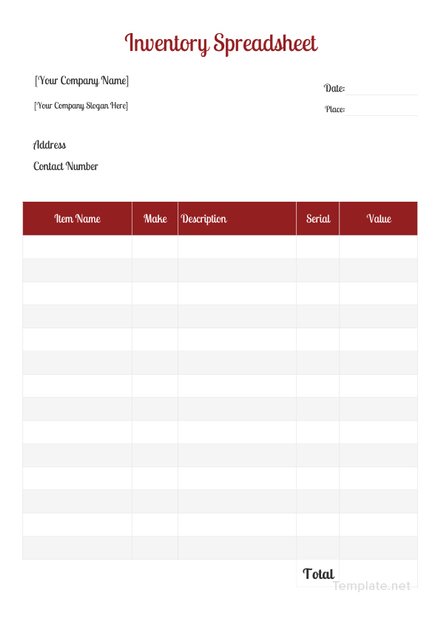 Medical Supply Inventory Template: Download 48+ Inventory in Word ...