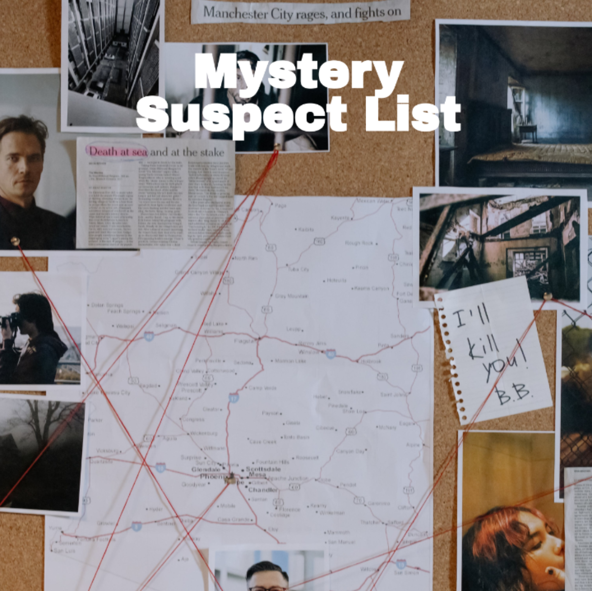 Mystery Suspect List Template