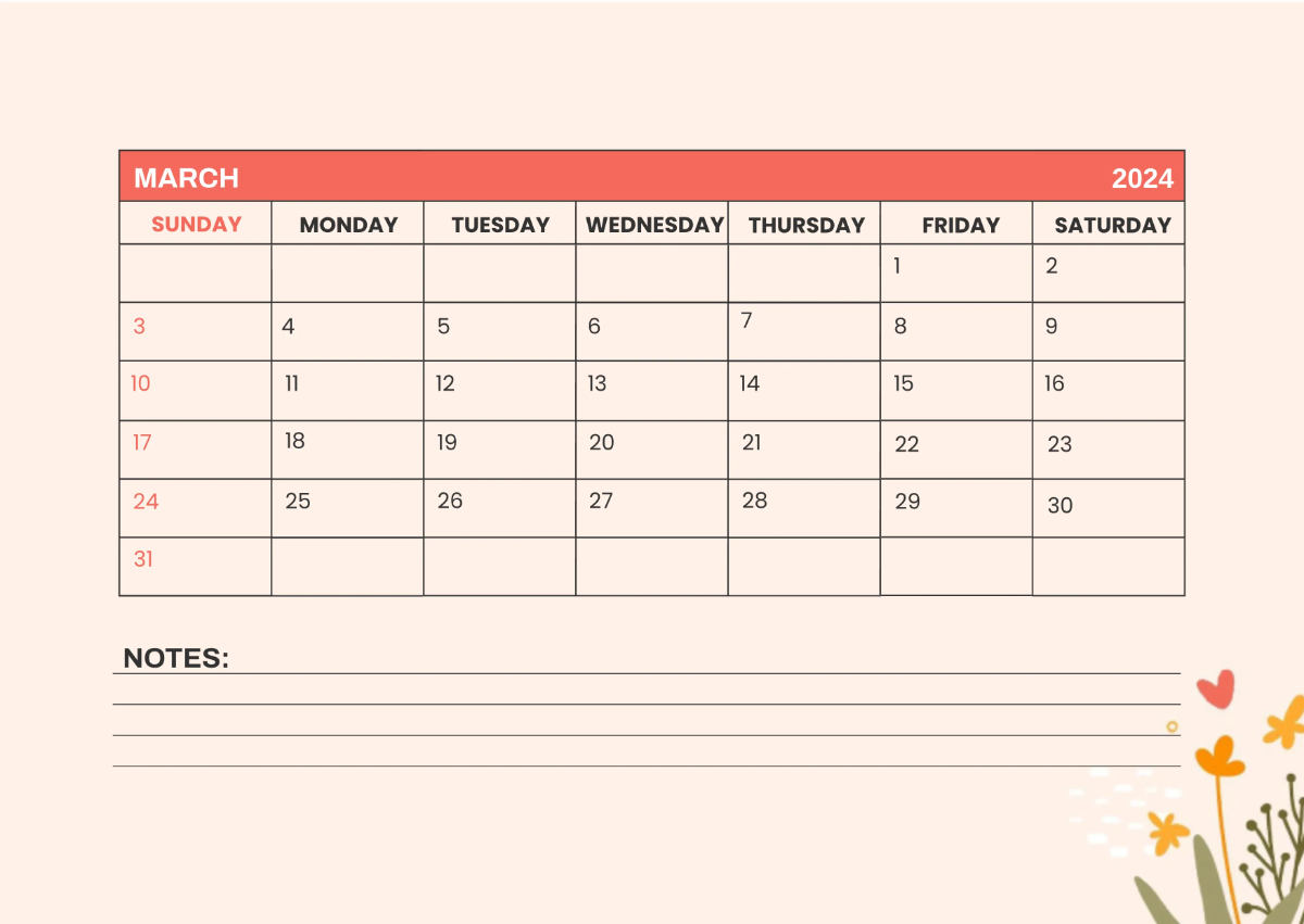 Free Work Schedule Calendar Template to Edit Online