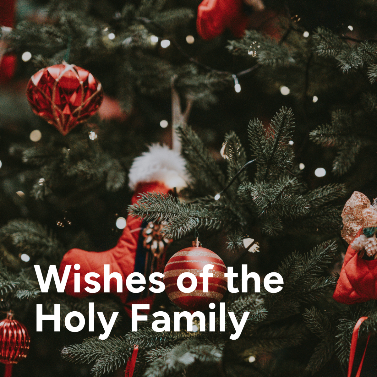 Holy Family Christmas Wish List Template