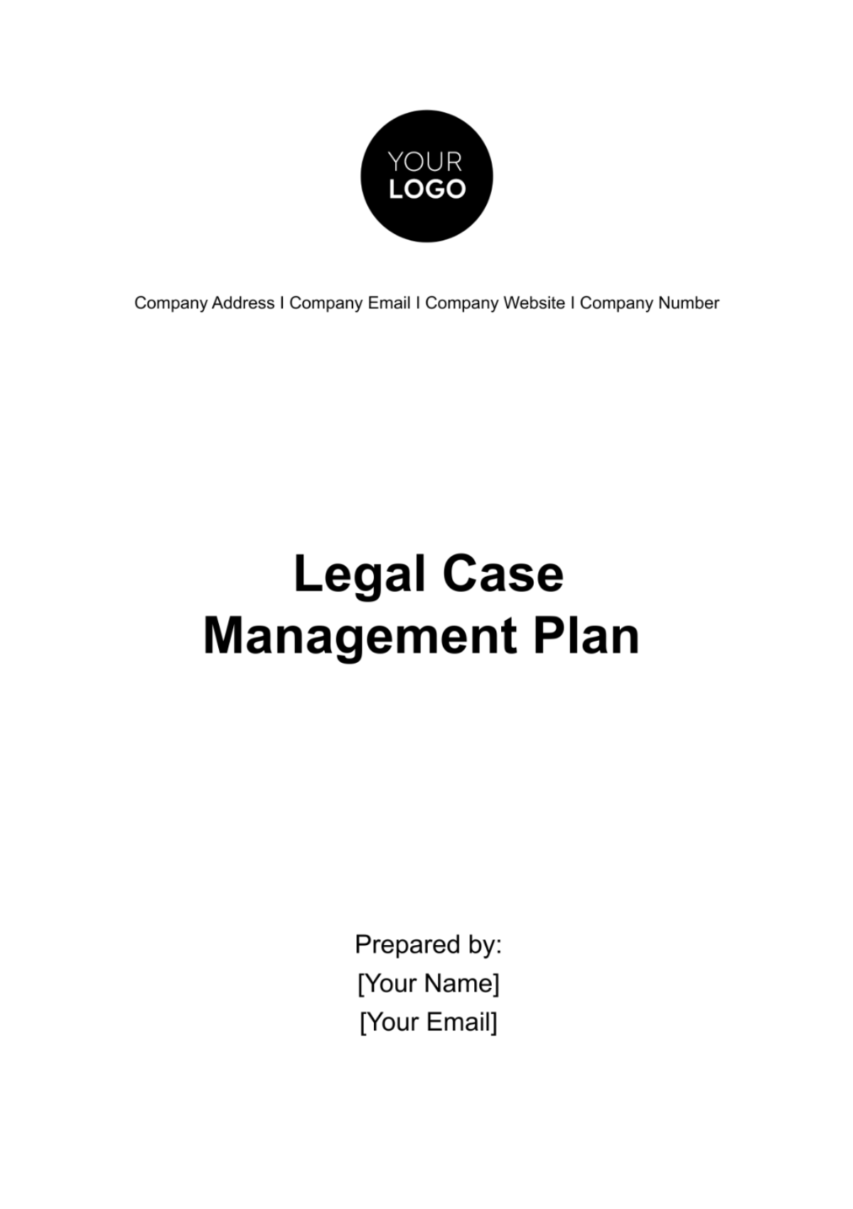 Free Legal Case Management Plan Template - Edit Online & Download ...