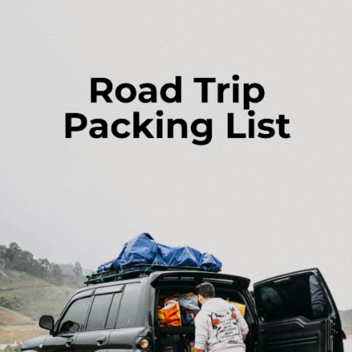 Road Trip Packing List Template