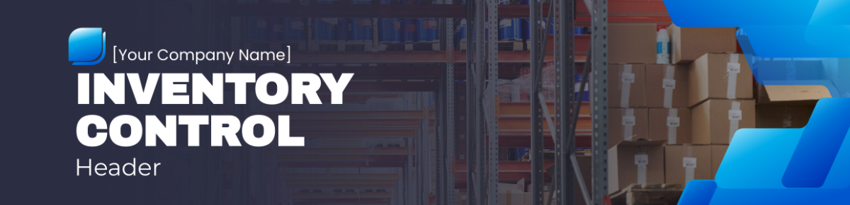 Inventory Control Header Template - Edit Online & Download