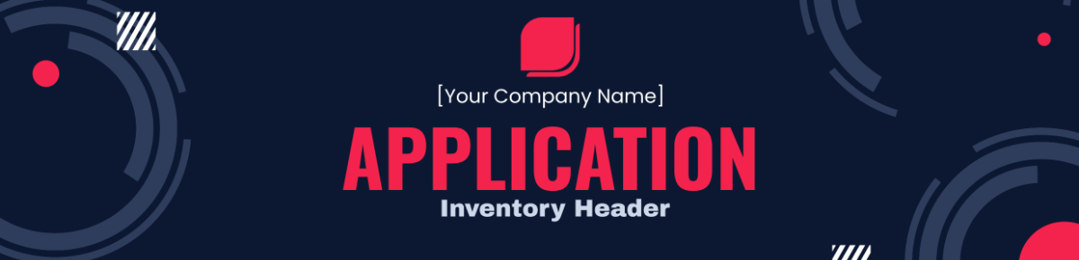 Application Inventory Header Template - Edit Online & Download