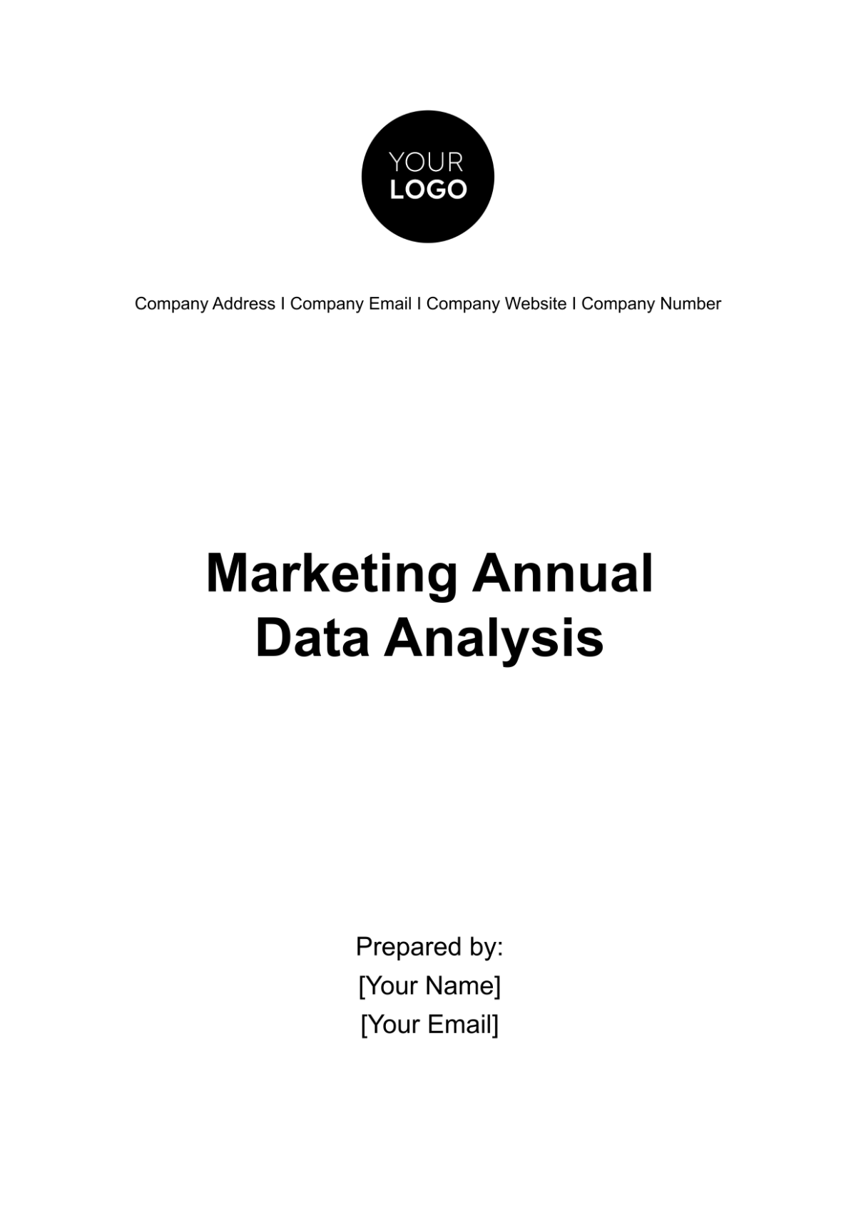 Marketing Annual Data Analysis Template - Edit Online & Download