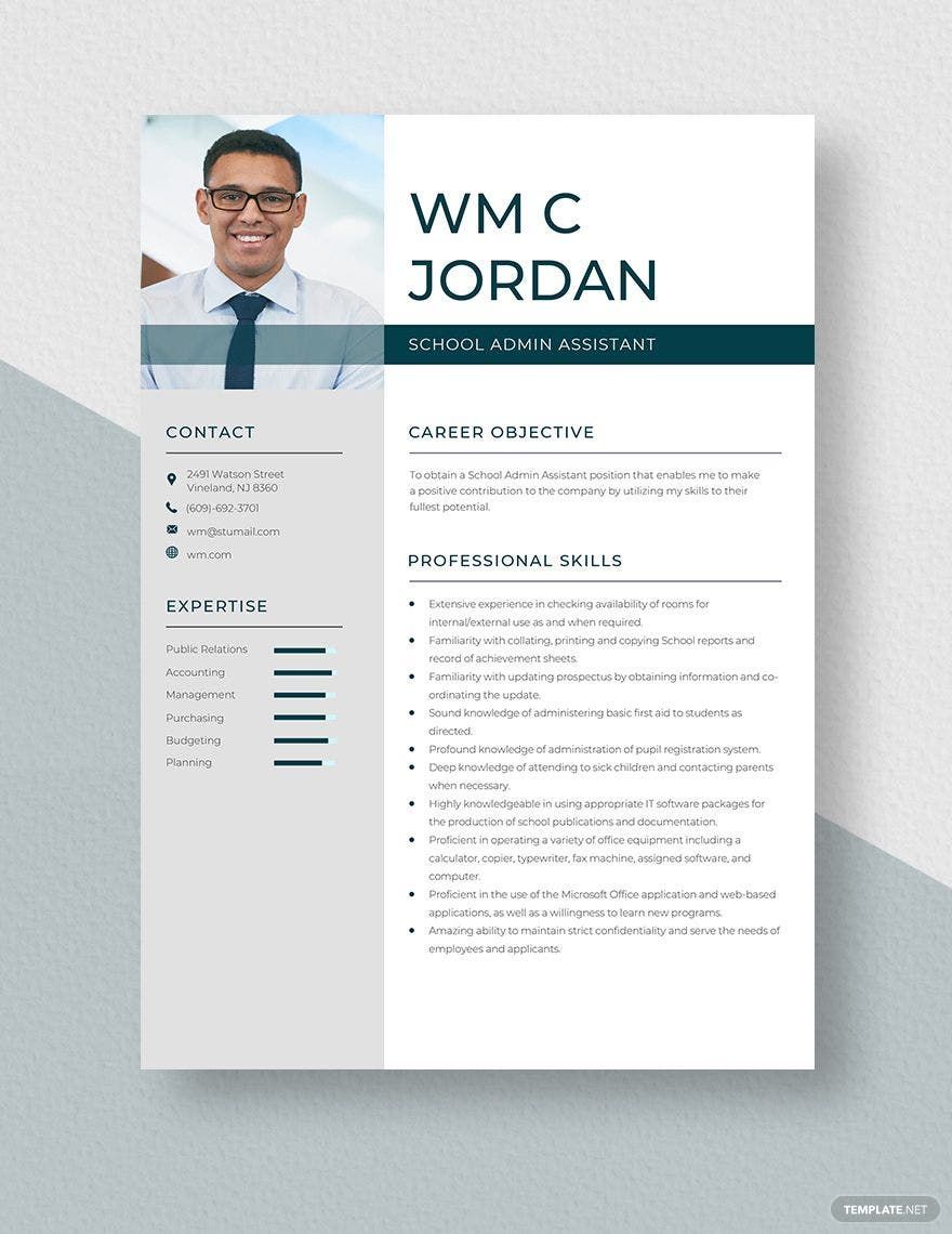 Two Page Resume Templates - Design, Free, Download | Template.net