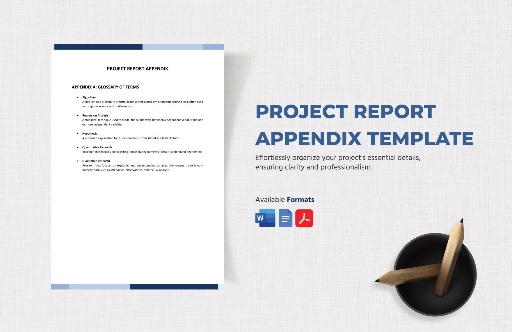 Project Report Appendix Template