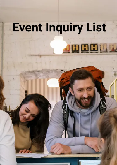 Free Inquiry List Template to Edit Online