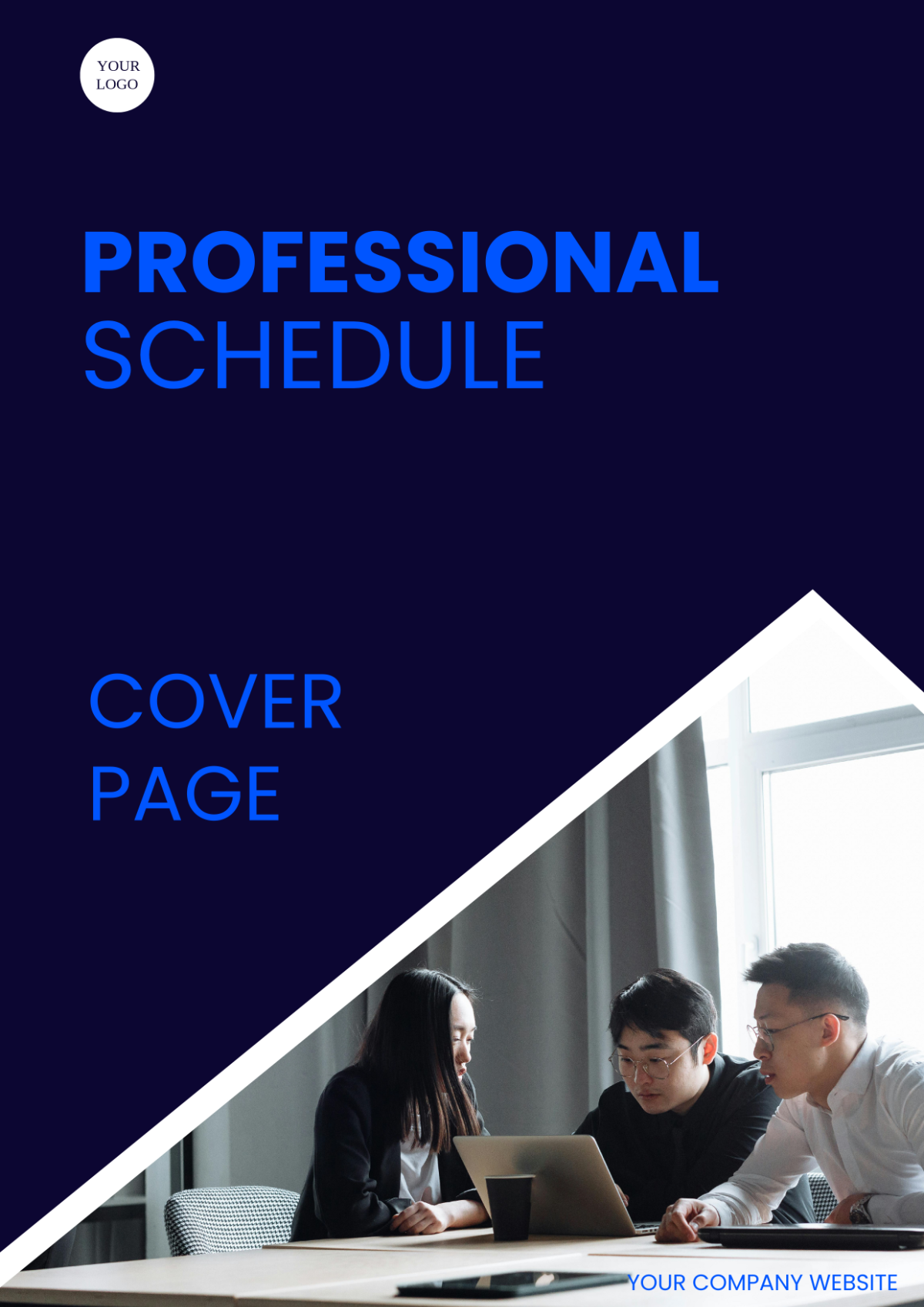 Professional Schedule Cover Page