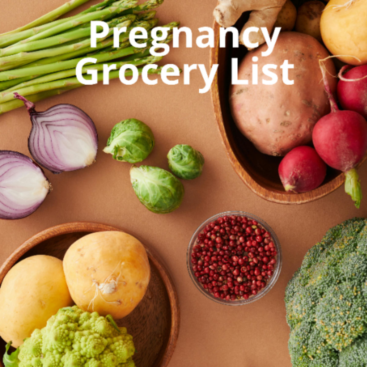 Pregnancy Grocery List Template