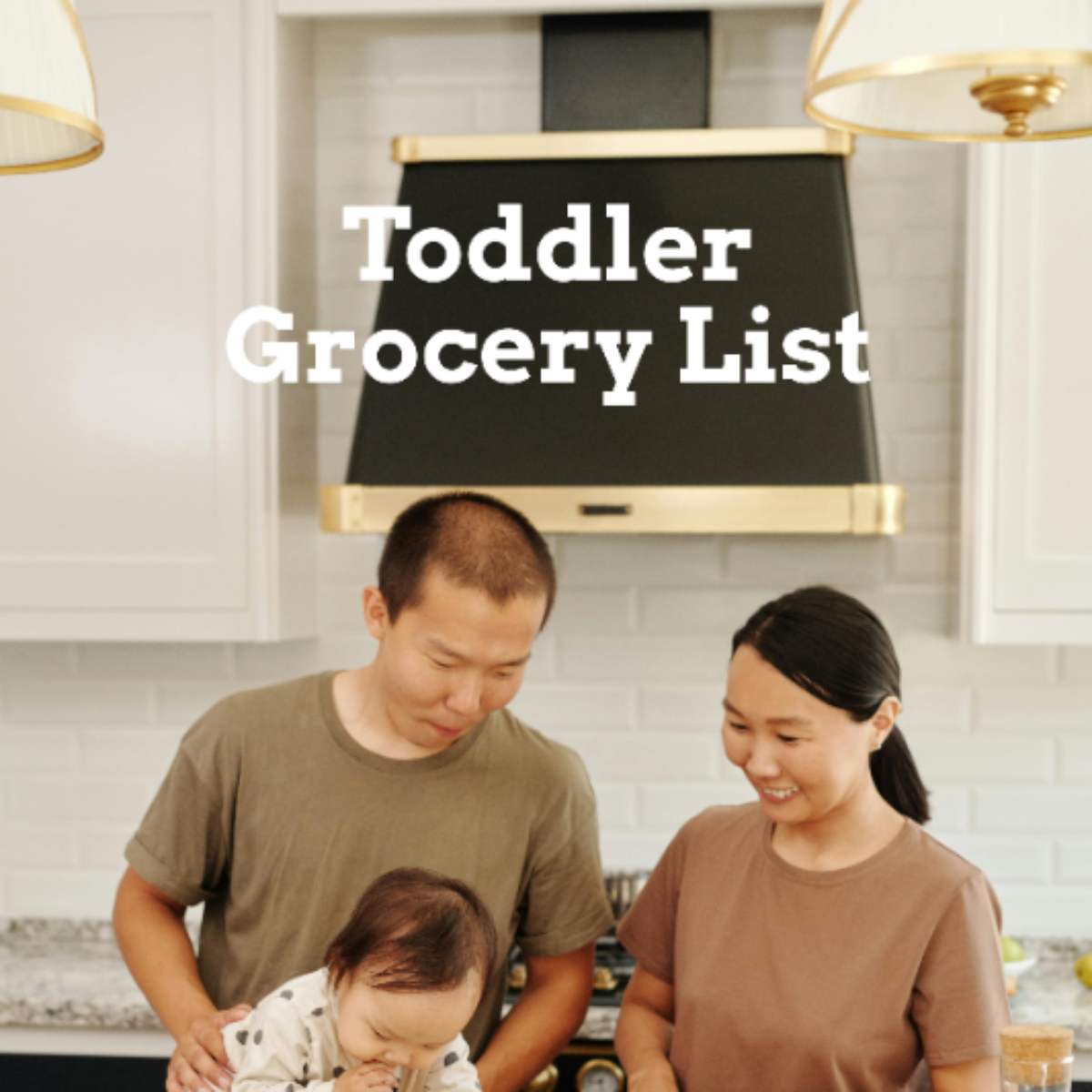 Toddler Grocery List Template