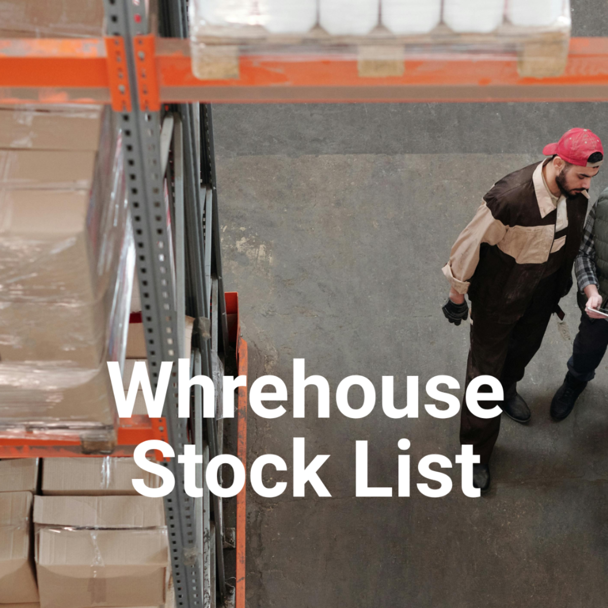 warehouse inventory list template