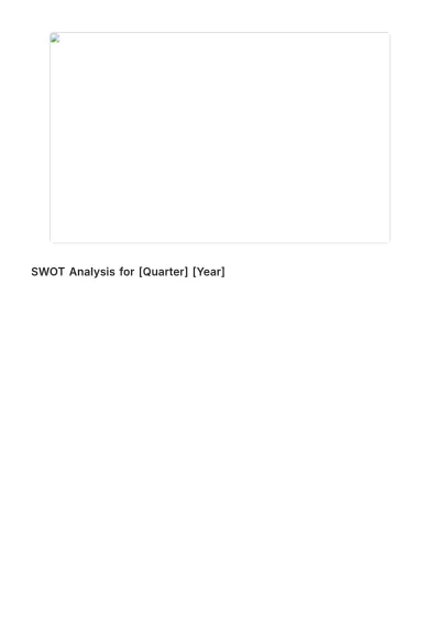 Free Marketing Quarterly Analytics Report Template to Edit Online