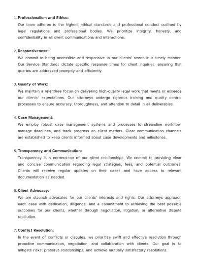 Free Legal Client Service Program Plan Template to Edit Online