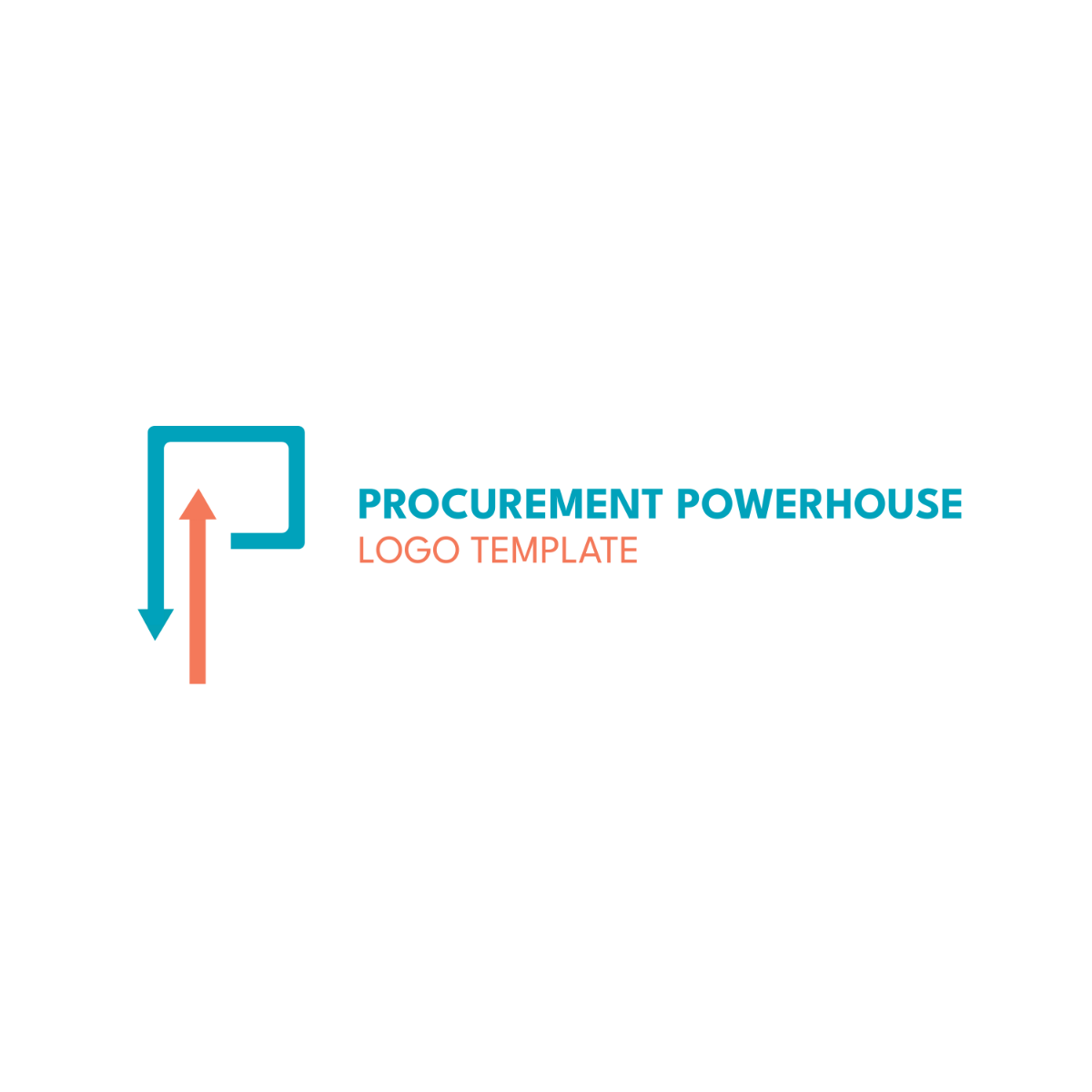 Procurement Powerhouse Logo Template
