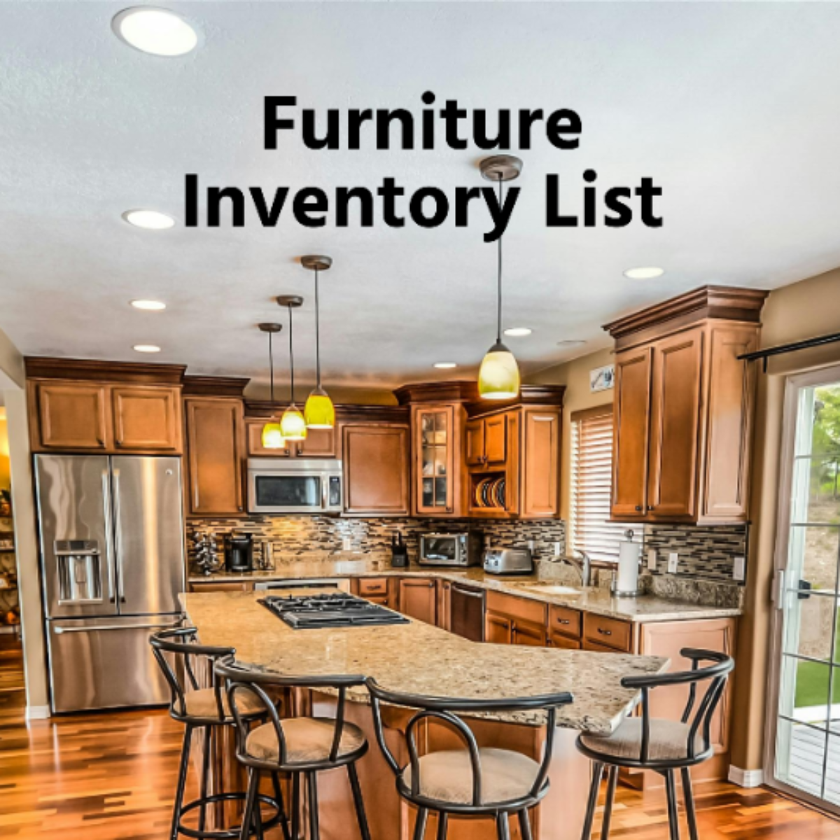 Furniture Inventory List Template