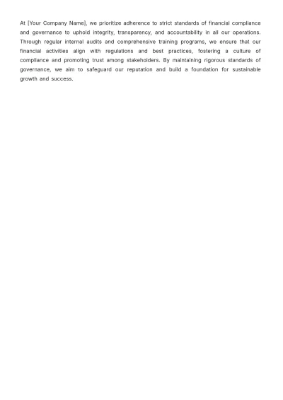 Free Administration Financial Management Plan Template to Edit Online