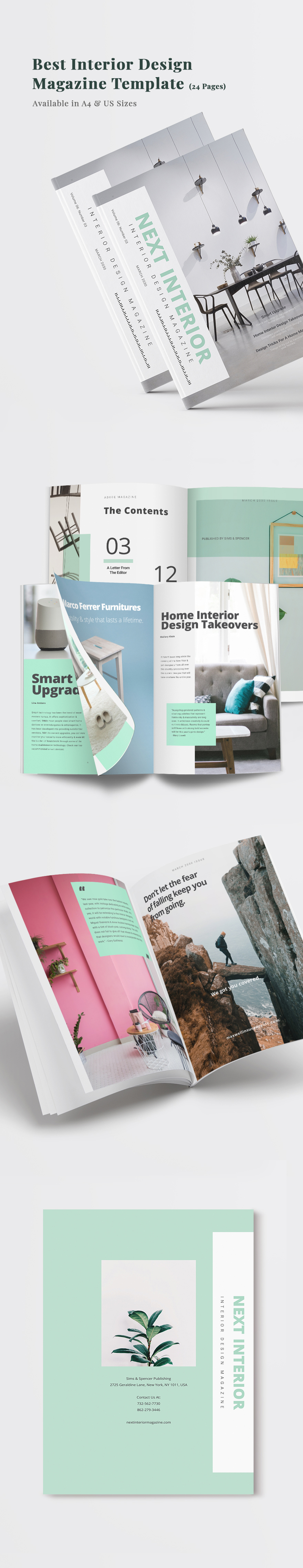 Best Interior Design Magazine Template