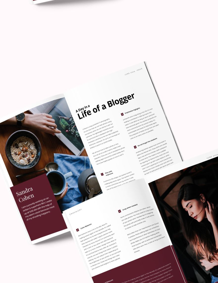 Blogger Magazine Template