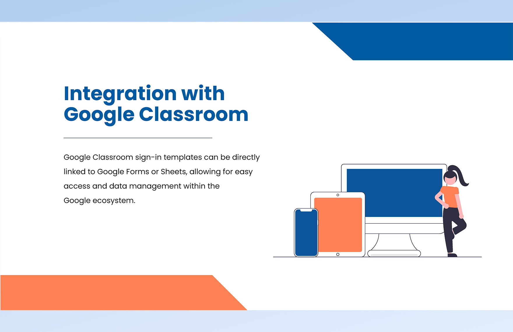 Google Classroom Signin Template