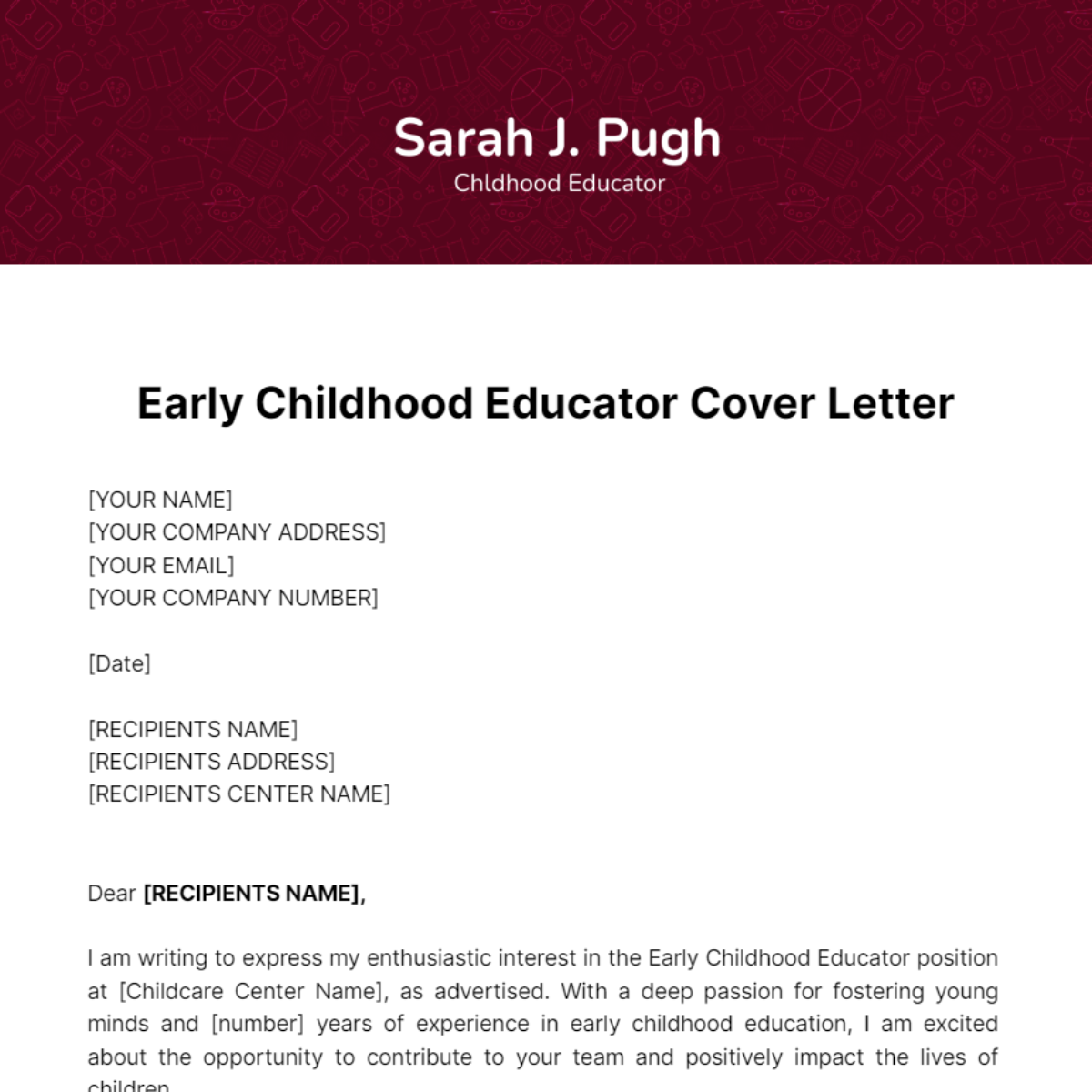 Page 6 FREE Cover Letter Templates & Examples - Edit Online & Download