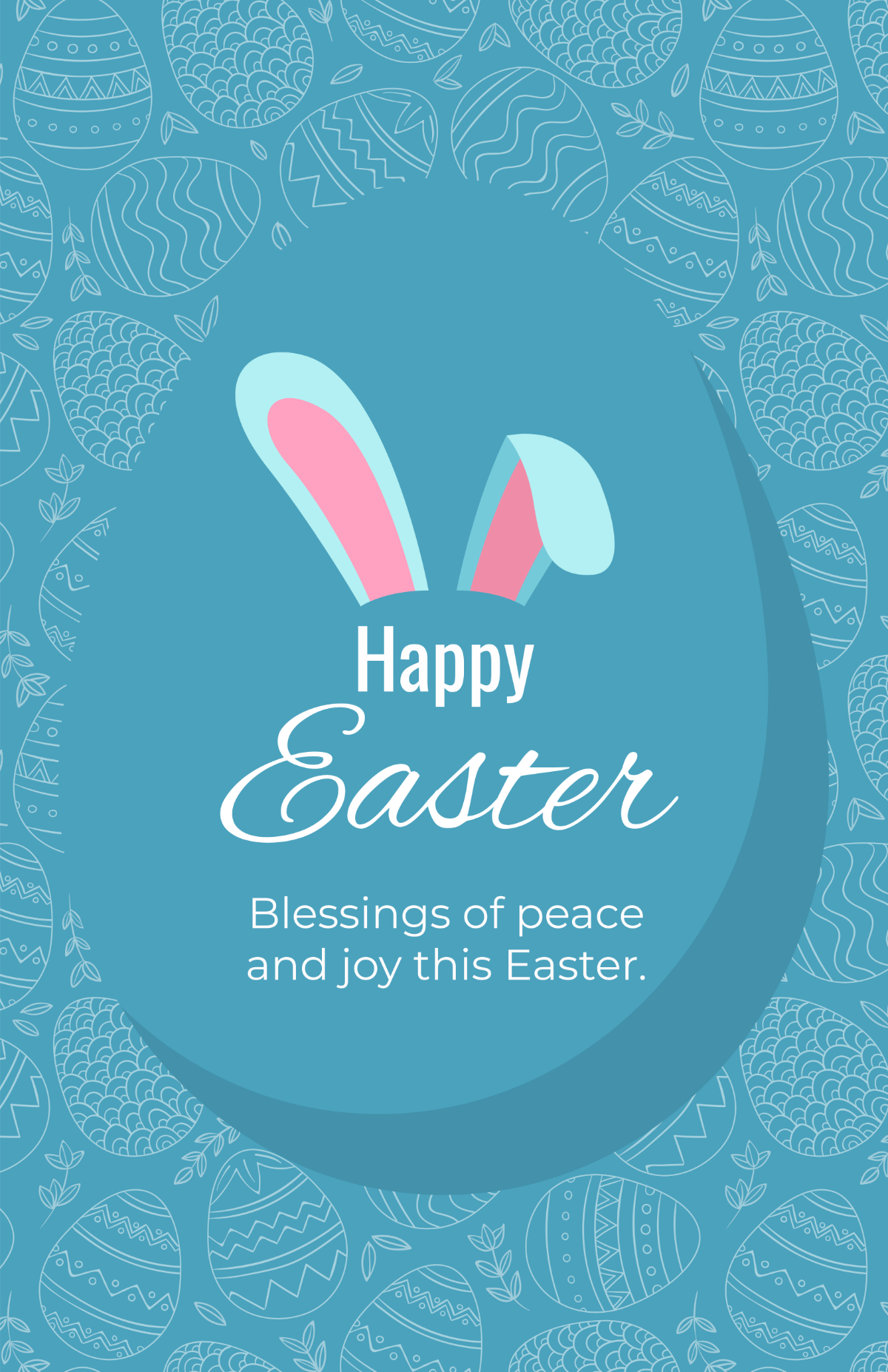  Easter Sunday Poster Template