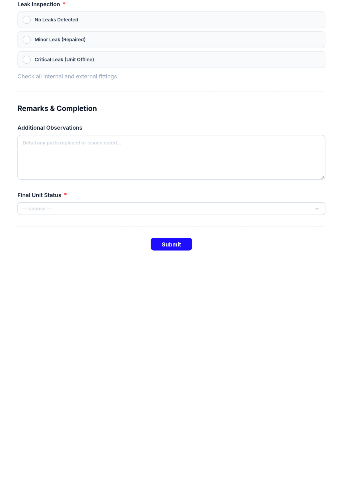 Free Administration Water Cooler Maintenance Checklist Template & AI Maker