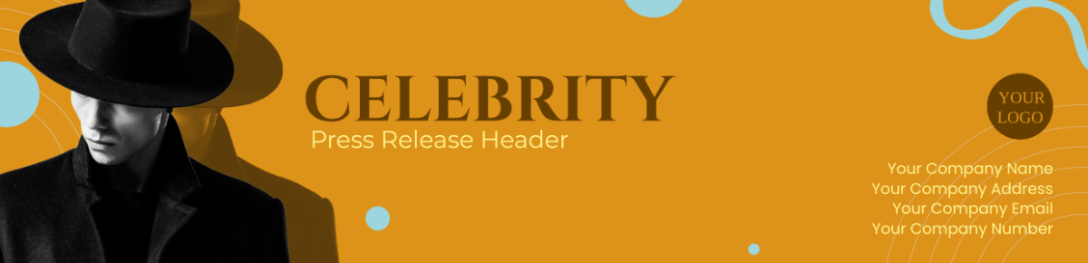 Celebrity Press Release Header