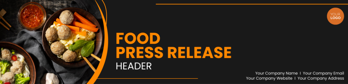 Food Press Release Header
