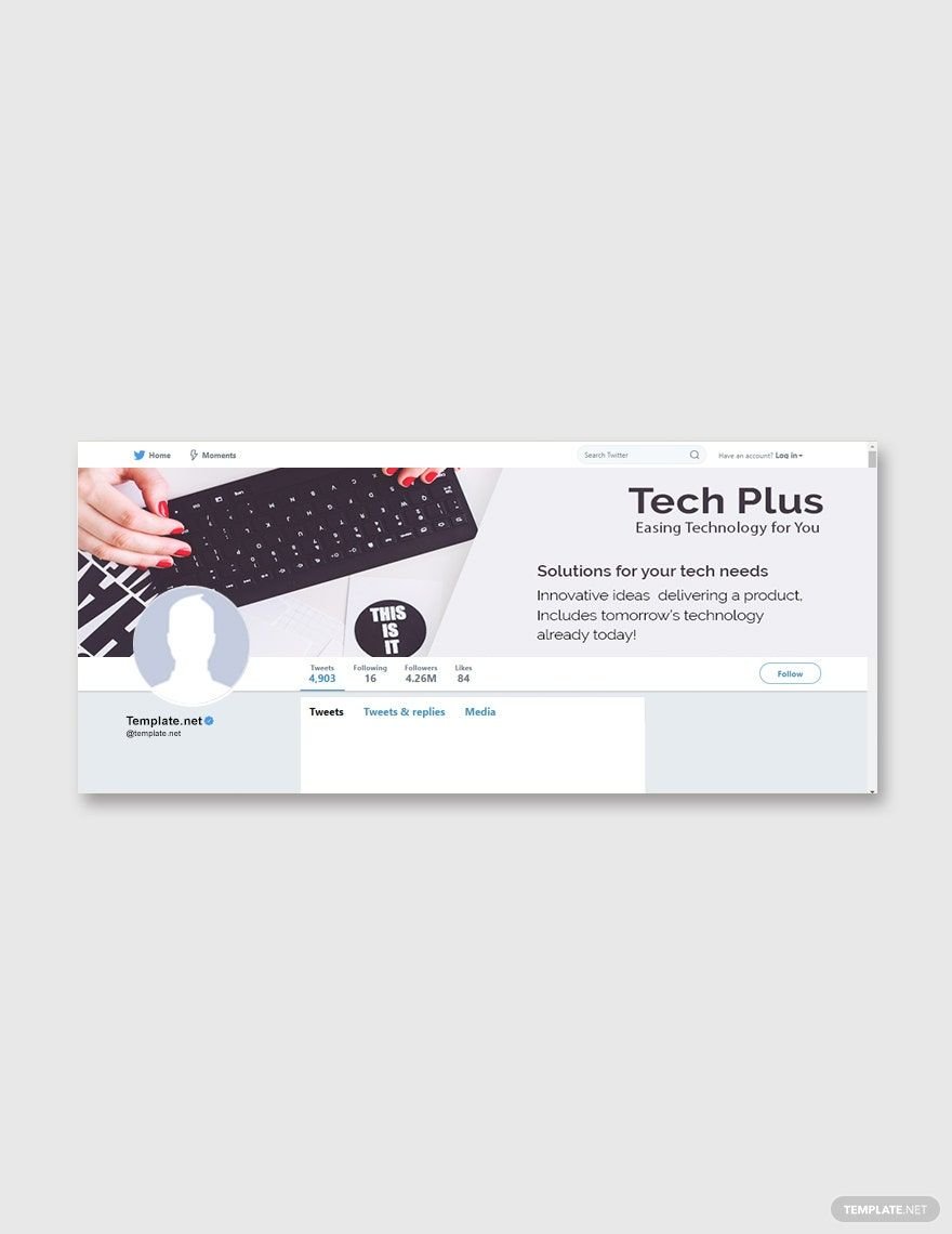 Startup Business Twitter Cover Template