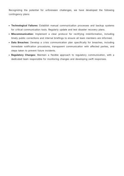 Free Administration Stakeholder Communication Plan Template to Edit Online