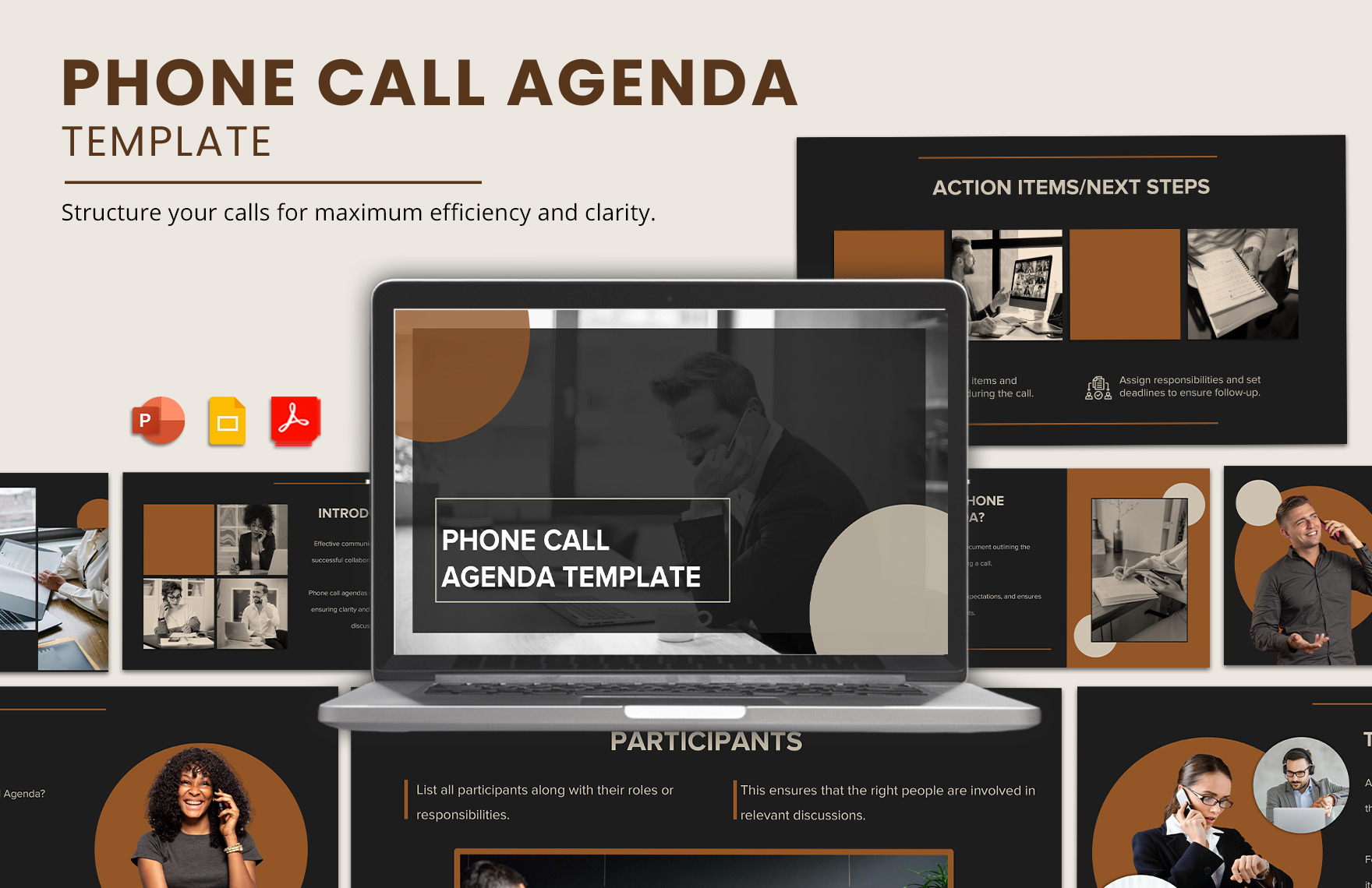Phone Call Agenda Template