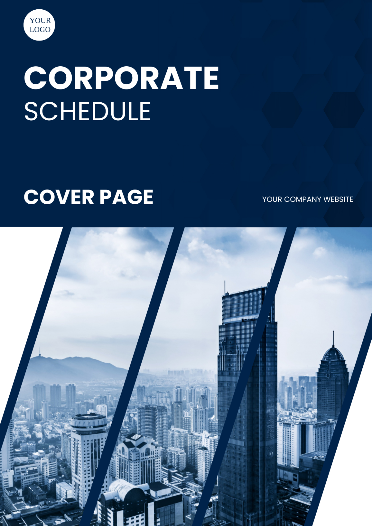 Corporate Schedule Cover Page