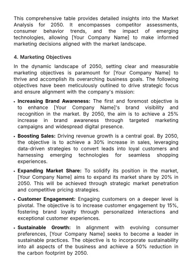 Free Marketing Forecasting and Predictive Budget Planning Template to Edit Online