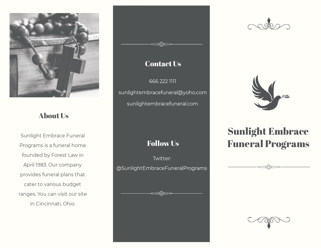 Plan Funeral Program Tri Fold Brochure Template.jpe