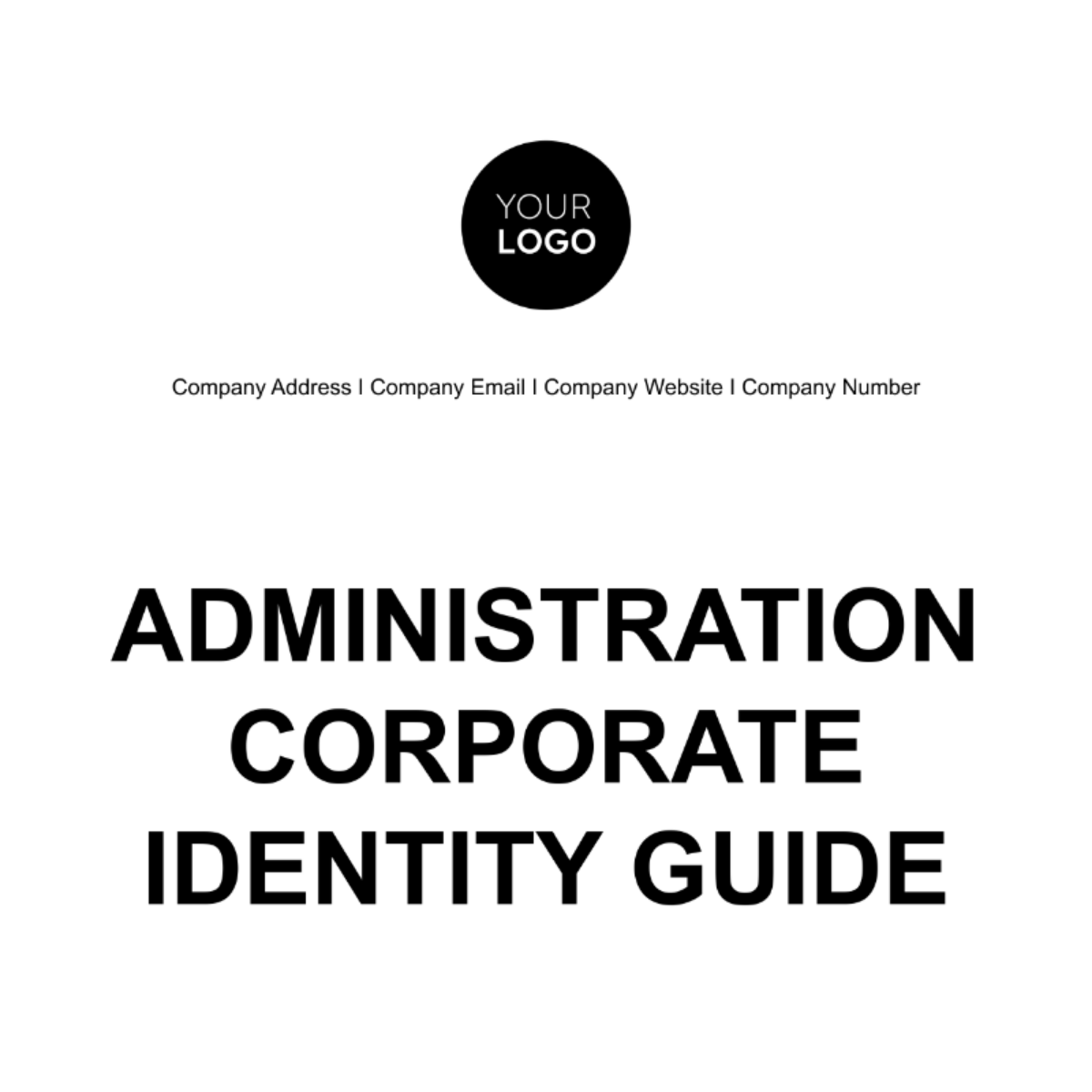 Administration Corporate Identity Guide Template - Edit Online ...