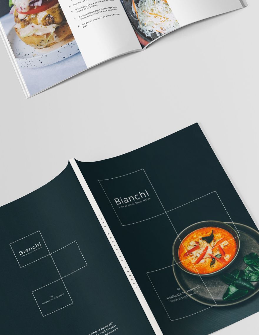 Family Cookbook Template Word InDesign Apple Pages Publisher 