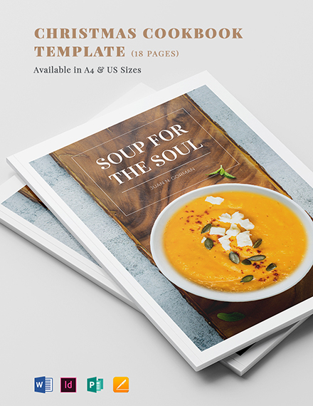 FREE Cookbook Publisher Template Download Template net