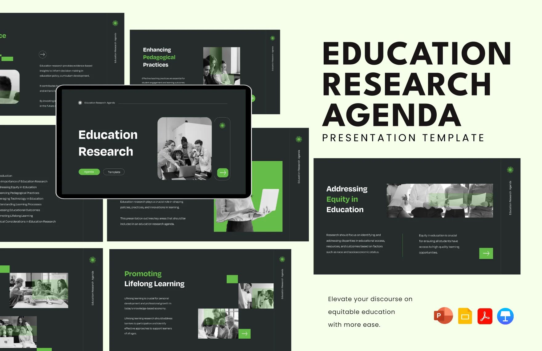 Education Research Agenda Template