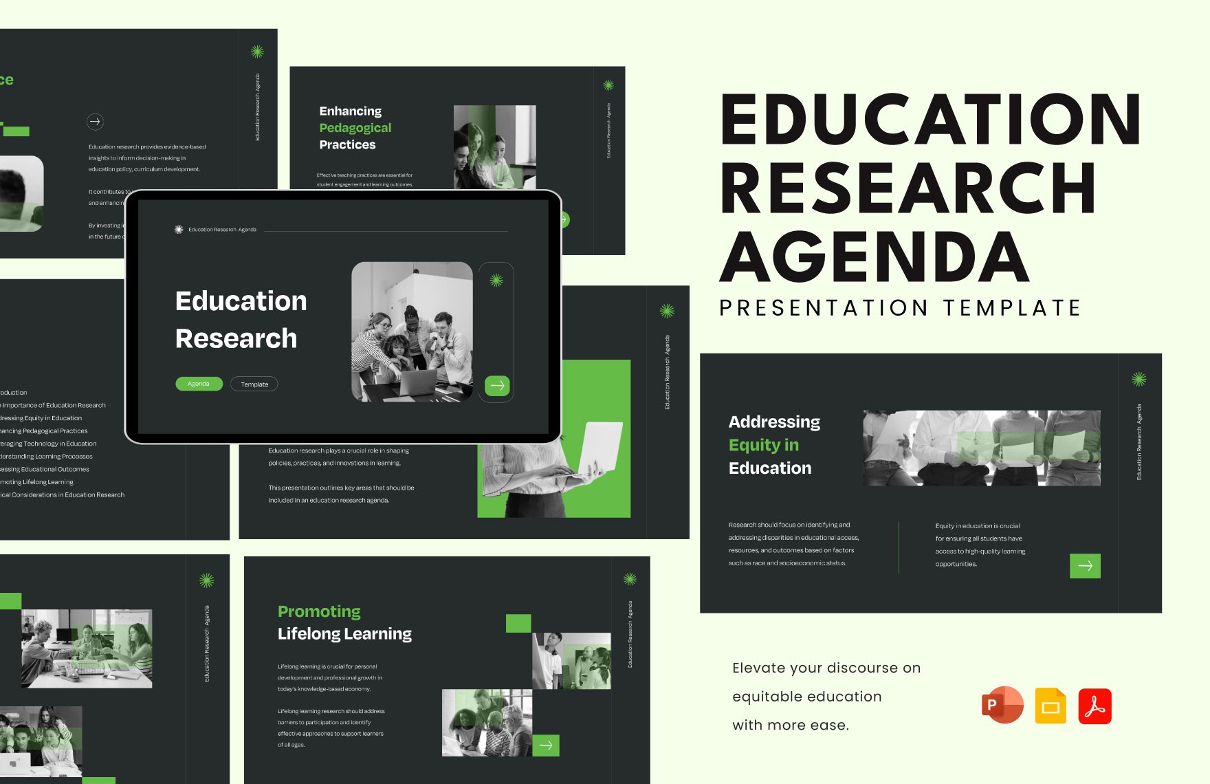Education Research Agenda Template