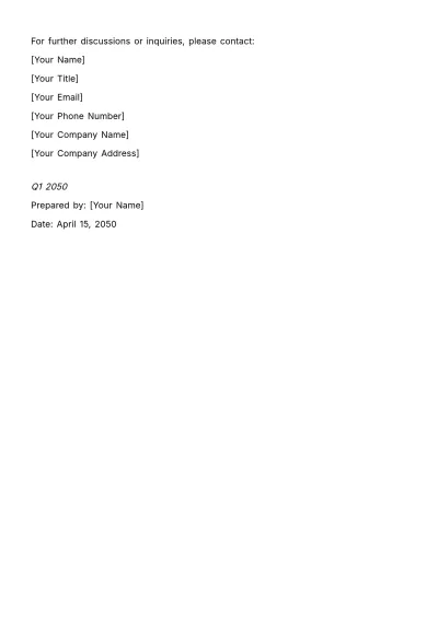 Free Email Marketing Conversion Report Template to Edit Online