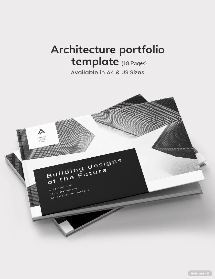 Architecture Portfolio Template Download in Word, Apple Pages