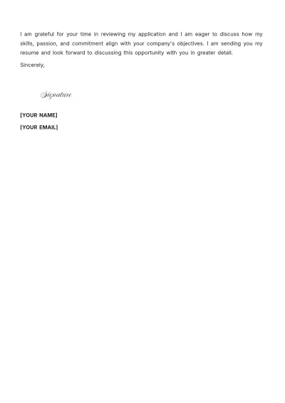 Free Student Worker Cover Letter to Edit Online
