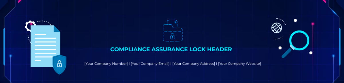 Compliance Assurance Lock Header Template