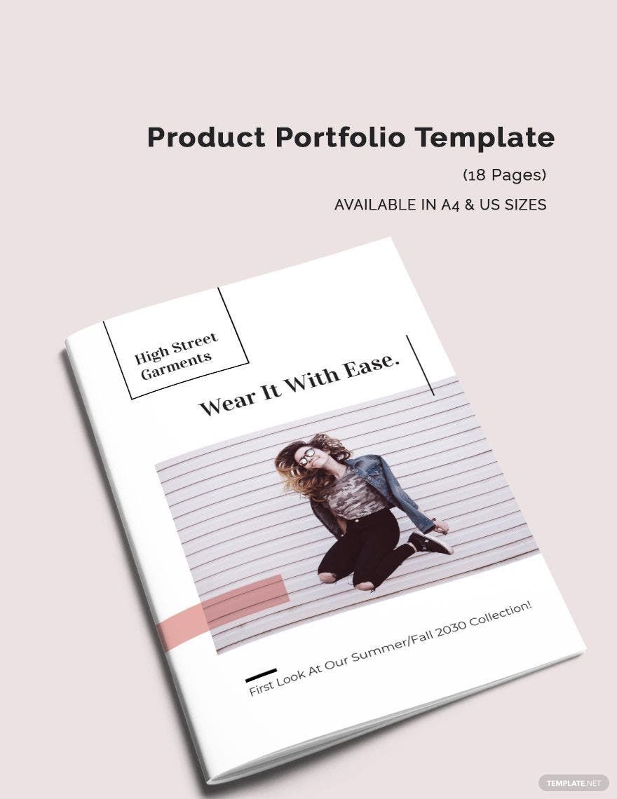 Product Portfolio Template