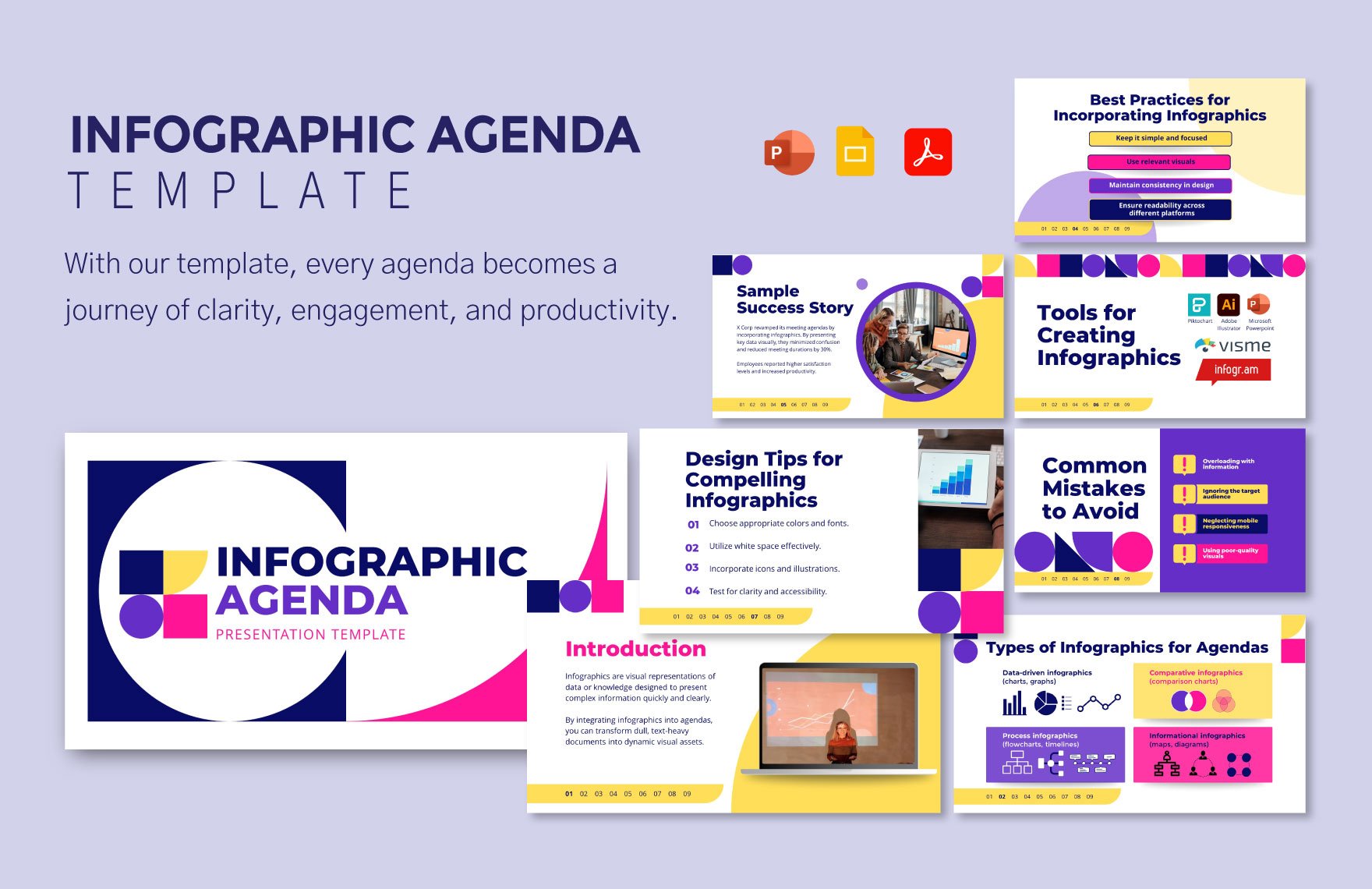 Infographic Agenda Template