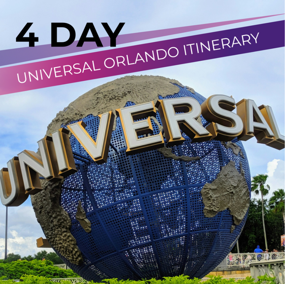 4 Day Universal Orlando Itinerary Template - Edit Online & Download