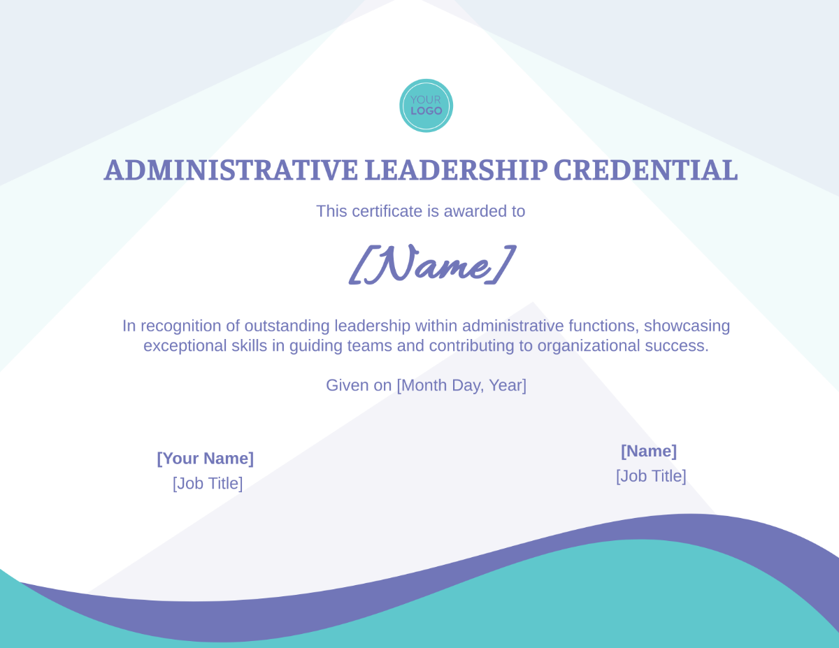 Administrative Leadership Credential